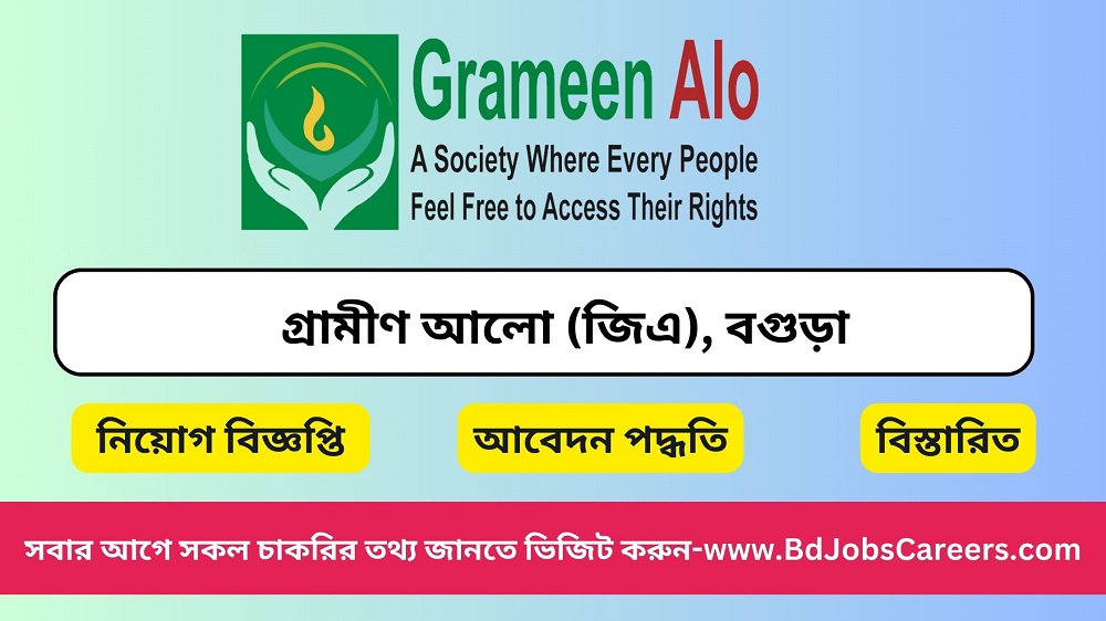 Grameen Alo NGO Job Circular